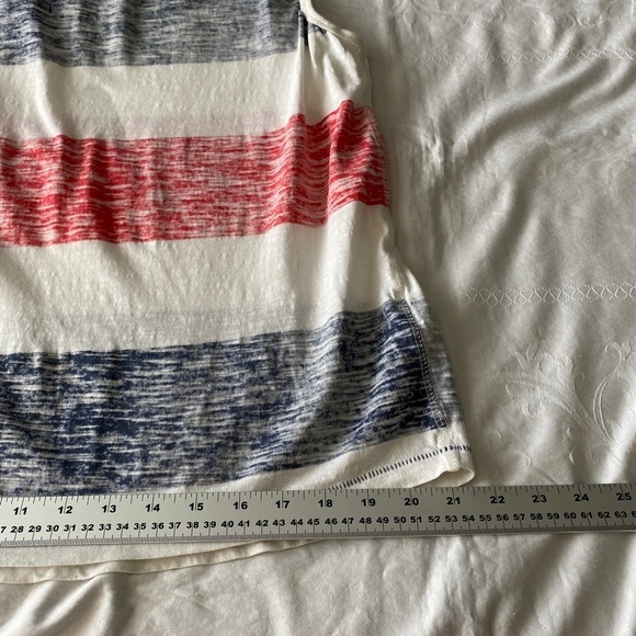 Projek Raw Men's Inside Out Red White Blue Beach Tank Top Size Large Surfer - Picture 11 of 13